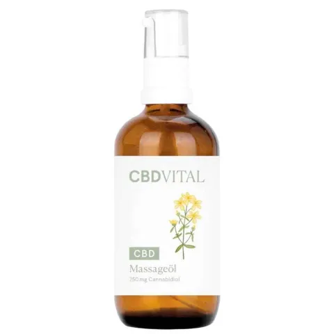 CBDwelt CBD Vital massage oil 100 ml, 250 mg CBD