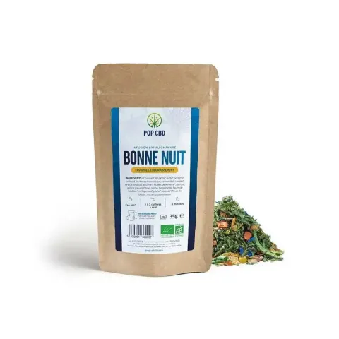 POP CBD Bio-Hanftee Gute Nacht lose