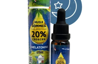 Huile CBD 20% Full Spectrum Mélatonine CBD’EAU