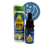 Huile CBD 20% Full Spectrum Mélatonine CBD’EAU
